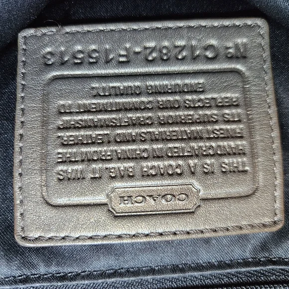 Light bronze Coach purse - Picture 4 of 7